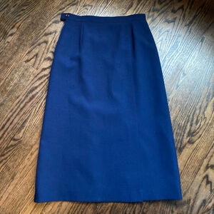 Women's vintage Hobnobber Skirt, Size 10, Blue